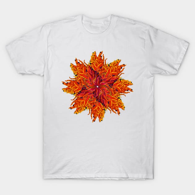 Circle Abstraction Pattern T-Shirt by Visual Intrigue